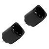 Shelly Plug M Gen3 juodas 2-pack - kleiner smarter Stecker mit WLAN und Bluetooth-Konnektivität und Leistungsmessung