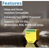 SHELLY Plus RGBW PM Wi-Fi/Bluetooth LED Strip Controller 2-pack