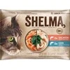 Kačių Maistas - SHELMA Lašiša ir Menkė padaže Drėgnas Kačių Maistas 4x85g