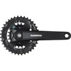 Priekinis žvaigždžių blokas Shimano ALTUS FC-M315-2 175MM 7/8-speed juodas-36X22T