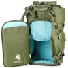 Kameros kuprinė - Shimoda Action X40 V2 Roll-Top, 16" nešiojamojo kompiuterio skyrius, armijos žalia