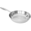 Shiori Nerūdijančio plieno 304 keptuvė be dangos, indukcinė, 24 cm