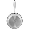Shiori Nerūdijančio plieno 304 keptuvė be dangos, indukcinė, 24 cm
