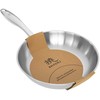 Shiori Nerūdijančio plieno 304 keptuvė be dangos, indukcinė, 24 cm