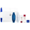 „Shiseido Bio-Performance Skin Filler Deluxe“ kompleksinis veido serumas 2 x 30 ml + veido valomosios putos 15 ml + veido losjonas 30 ml + veido kremas 5 ml