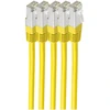 Shiverpeaks Kabelis krosowy cat6 S/FTP LSZH VE5 geltona 0,5m (BS75711-H0.5Y-SET5)