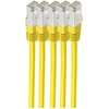 Shiverpeaks Kabelis krosowy cat6 S/FTP LSZH VE5 geltona 1,0m (BS75711-HY-SET5)