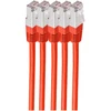 Shiverpeaks Kabelis krosowy cat6 S/FTP LSZH VE5 raudona 1,0m (BS75711-HR-SET5)