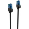 Shiverpeaks Kabelis sieciowy krosowy cat.6 U/UTP slim juoda 0,3m (BS08-22305)