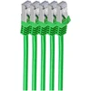 Shiverpeaks Patchcord BASIC-S Cat 7, S/FTP, PiMF, LSZH, žalia, 0.25m, 5 vnt (BS75511-0.25G-SET5)