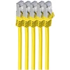 Shiverpeaks Patchcord BASIC-S Cat 7, S/FTP, PiMF, LSZH, geltona, 2m, 5 vnt (BS75512-Y-SET5)