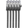 Shiverpeaks Patchcord BASIC-S Cat 7, S/FTP, PiMF, LSZH, juoda, 3m, 5 vnt (BS75513-S-SET5)