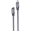 „Shiverpeaks USB C-C kabelis prailgintuvas 3.2 Gen2 (BS13-46010)“