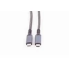 Shiverpeaks USB-C kabelis įkrovimui 3.2 100W PD Tekstilė 1m