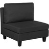 Sofa Beliani Vieno asmens modulis FEVIK juodas
