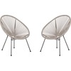 Shumee 2 Rattan Light Pilka ACAPULCO II rinkinys