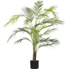 Beliani Dirbtinis augalas ARECA PALM 124 cm žalias