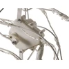 Beliani Sodo LED dekoracija MIKKELI Judantis elnias 76/47/52 cm Balta