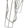 Beliani Sodo LED dekoracija MIKKELI Judantis elnias 76/47/52 cm Balta