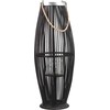 Shumee Medinė lempion 72 cm juoda TAHITI