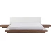 Beliani Lova ZEN 180 x 200 cm ruda uosio spalvos