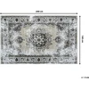 Beliani Shumee Medvilnės kilimas 140 x 200 cm pilka ALMUS