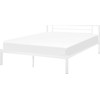 Beliani Metalinė lova CUSSET 160 x 200 cm Balta