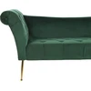 Sofa Beliani NANTILLY gultas iš veliūro, tamsiai žalios spalvos