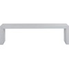 Shumee Sodo suoliukas 150 cm betoninis, baltas TARANTO