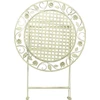 Beliani Bistro staliukas BIVIO 70 cm 70 cm metalinis šviesiai žalias