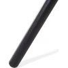 Beliani Bistro stalas LIVO 80 cm 80 cm Stiklas Juodas