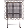 Shumee Beliani Staliukas bistro BORMIO 70 cm 70 cm Metal Juodas