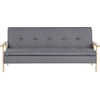 Beliani Trijų vietų sofa TJORN, pilka