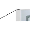 Beliani Pakabinama vonios kambario spintelė su LED veidrodžiu CONDOR 40 cm 60 cm balta