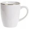 Siaki Collection Porzellanbecher Porzellantasse Trinkbecher Becher Tasse aus Porzellan baltas 200 ml