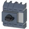 Siemens 4P jungiklio atjungiklis wlk02 63A, pilkas, centrinis priekinis tvirtinimo rėmas, jungtys CB5D7