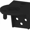 Siemens Plastikinis tvirtinimo cokolis, tvirtinimas prie pagrindo, juodas, 70mm 8WD4408-0CD