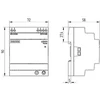 Siemens Fiksuotas maitinimo šaltinis 100- 240V AC / 24V DC / 4A (6EP333- 6SB00- 0AY0)