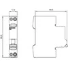 „Siemens 5SL6016-7MC“ viršsrovės grandinės pertraukiklis su „SENTRONcom WIFI“ matavimu ir ryšiu, AC 230V, 6KA, 1+N charakteristika, C, 16A, TRMS
