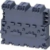 Siemens Prailginimo pagrindas 3 jungikliams S00 ir S0 dydžiai apima 3RV2917-4B galinį dangtelį