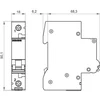 Siemens 5SL6104-6 Grandinės pertraukiklis SENTRON 5SL6 1P B 4A 6kA AC 5SL6104-6