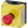 Siemens Kasetė su pasukamu apsauginiu grybo mygtuku 1R geltona M20 IP69k Sirius ACT 3SU1801-0NA00-2AA2