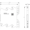 „Siemens“ kietojo kūno įvesties jungimo relė 110–230 V AC/DC kontaktas, 1 NO, plotis 6,2 mm, terminė srovė 5 A, 3RQ4070-2SG30