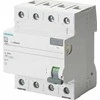 Siemens Liekamosios srovės grandinės pertraukiklis AC 4p 40a 300mA 5SV4644-0