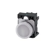 Siemens indikatoriaus lemputė 22 mm balta 24V AC/DC 3SU1102-6AA60-1AA0