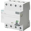 Siemens Liekamosios srovės grandinės pertraukiklis 4P 63A 0,03A tipas A 5SV3346-6