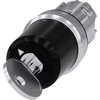Siemens 2 padėčių jungiklio pavara su savaiminio grįžimo raktu IP67 3SU1050-5BC01-0AA0