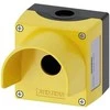 Siemens Kasetės korpusas, 1 skylė, 22 mm, juodas/geltonas, su M20 flanšu, IP69k, Sirius ACT (3SU1801-0AA00-0AC2)