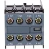 Siemens Aparatinės kontaktinės linijos blokas 1Z + 3R, sumontuotas priekyje 3RT2.1, 3RT2.2 ir 3RH21 kontaktams S00 I S0 3RH2911- 1HA13