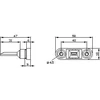 „Siemens“ platus horizontalus valdymo raktas ribiniams jungikliams (3SE5000-0AV03)